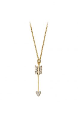 Γυναικείο Χρυσό Κολιέ Βέλος