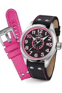 Ρολόι TW STEEL Παιδικό Για Κορίτσι Με Μαύρο Λουράκι