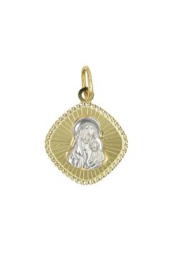 Χρυσό Μενταγιόν Κωνσταντινάτο Δίχρωμο