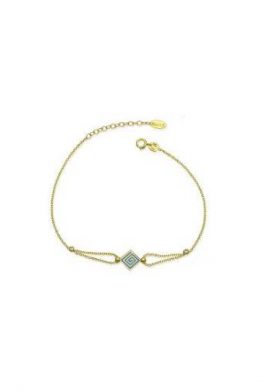 Χρυσό Βραχιόλι 9Κ Με Αρχαίο Ελληνικό Σχέδιο KO-BRT11122