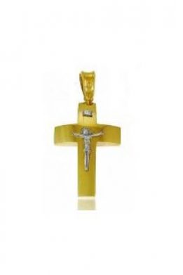 Χρυσός Σταυρός Με Τον Ιησού 9Κ KO-CR11112
